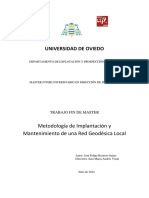 Mantenimiento Geodesico