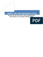 Audit On The Revenue Cycle