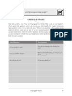 Listening Worksheet