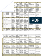 Horario Provisional