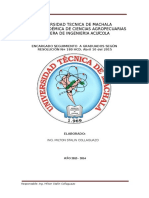 Informe Del Seguimiento a Graduados Acuacultura