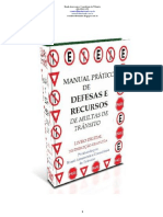 Manual Grátis de Defesas e Recursos de Multas de Trânsito