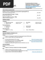 Ankit Resume 
