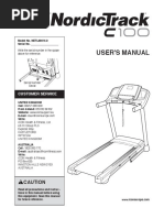 NordicTrack C100 PDF