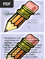 Constituição Do Parágrafo