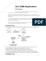 objectives and questions for dna