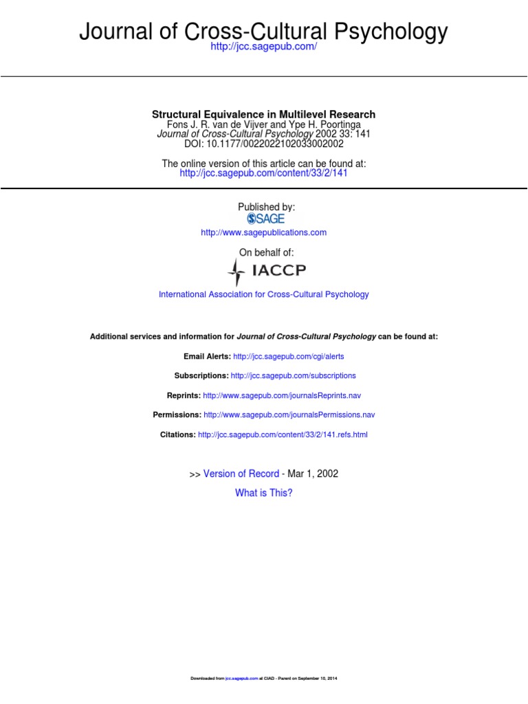 Research and introduction to cross cultural psychology psychology essay dissintro image