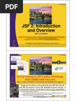 JSF 2: Introduction and Overview: For Live Training On JSF 2 And/Or Primefaces