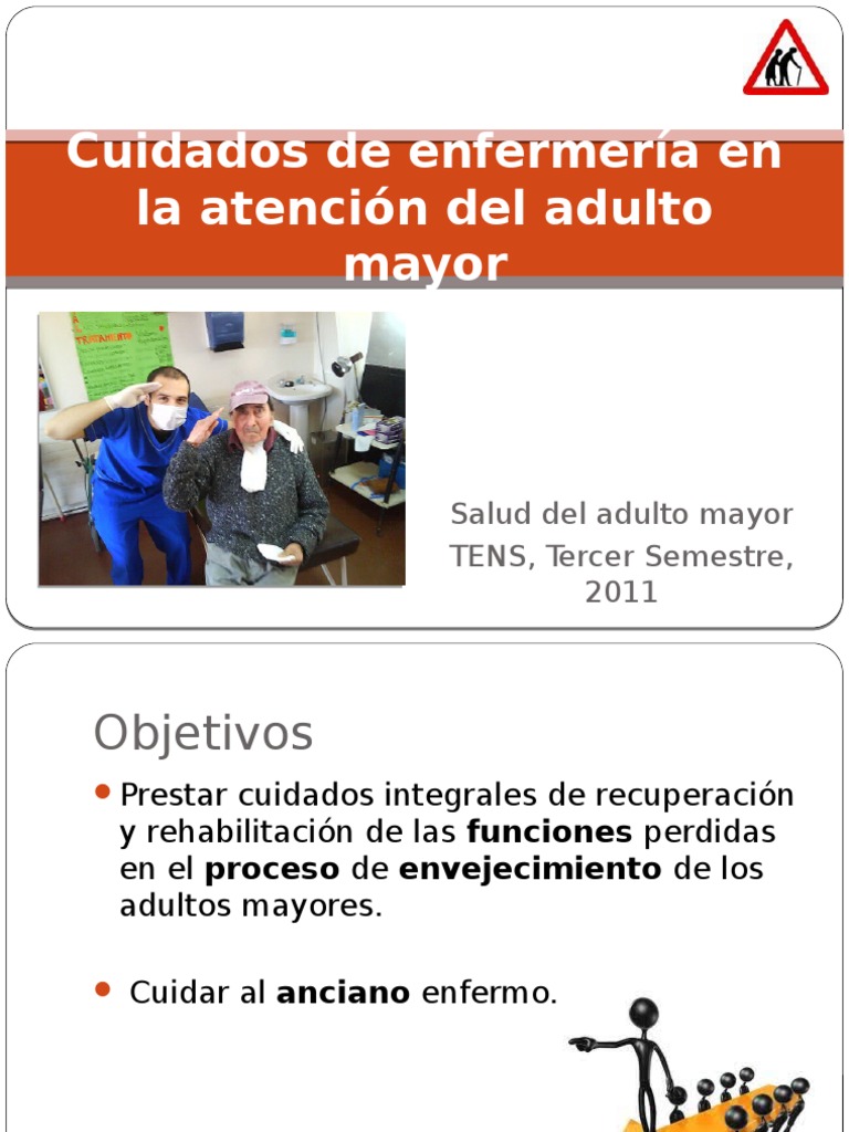 Cuidados de Enfermería en Adultos Mayores | PDF | Vejez | Adultos