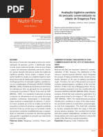MEDEIROS JUNIOR et al Avaliação higiênico-sanitária do pescado comercializado na cidade de Bragança Pará