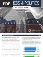 Global Strategy Group: "Business and Politics - Do They Mix?"