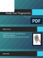 Study Your Fingerprints