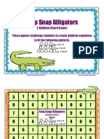 Snip Snap Alligators