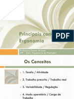 Principais Conceitos em Ergonomia