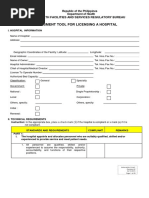 Download DOH Assessment Tool for Licensing Hospitals 2015 by Jimbo Delima SN296756629 doc pdf