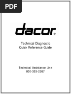 Dacor Technical Manual