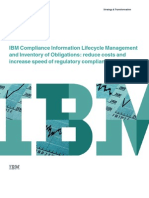 IBM Banking: Reduce Costs and Increase Speed of Regulatory Compliance