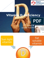 Vitamin D Deficiency: S.Raji M.P.T Sagar Hospitals