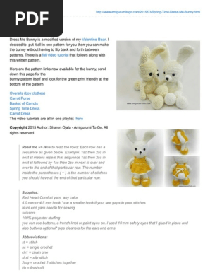 Amigurumitogo.com-Dress Me Bunny