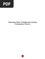 Download Sumbangan Sektor Perkhidmatan Terhadap Pembangunan Malaysia v1 by kang ho dong SN296767041 doc pdf
