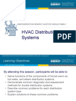 HVAC Distribution Systems: Weatherization Energy Auditor Single Family