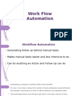 Work Flow Automation