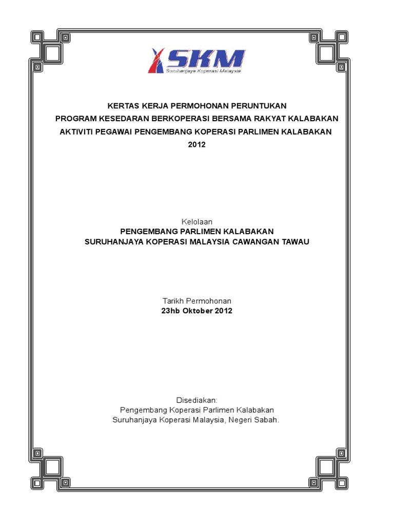 suruhanjaya koperasi malaysia sabah