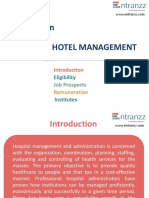 70.careers in Hotel Management