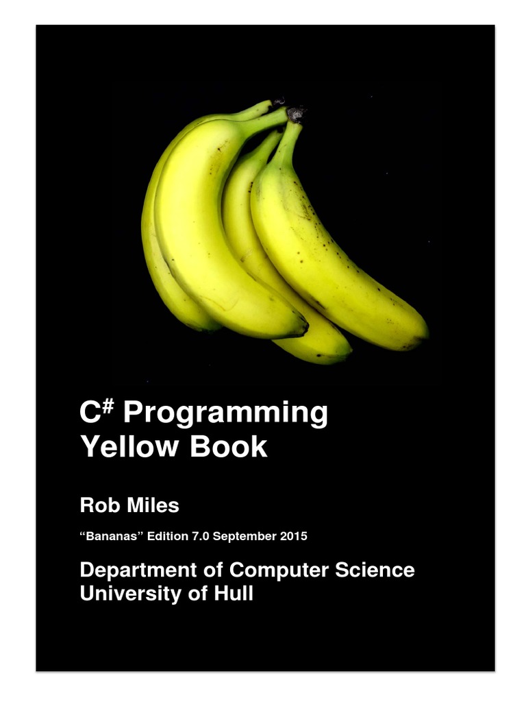 CSharp Book 2015 Final | PDF | Computer Program | Programming