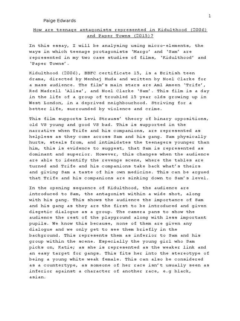 Kidulthood essay 07 picture