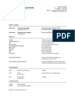 CV - HenrikSandin PDF