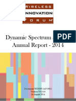 Dynamic Spectrum Sharing Annual Report 2014