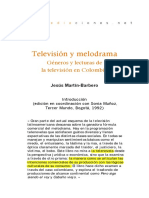  Television Melodrama y Su Influencia en La Identidad