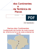 Deriva Continentes Tectonica Placas - 7º Ano