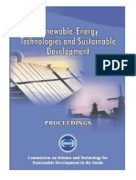 Renewable-Energy Technologies and Sustainable Development (Feb. 2005)