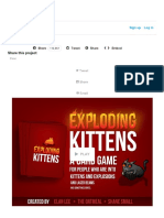 Exploding Kittens - Kickstarter