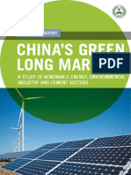 CHINA’S GREEN LONG MARCH