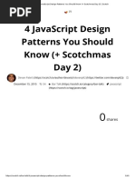 4 JavaScript Design Patterns You Should Know (+ Scotchmas Day 2) - Scotch