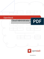 OpenStack Admin Guide Cloud