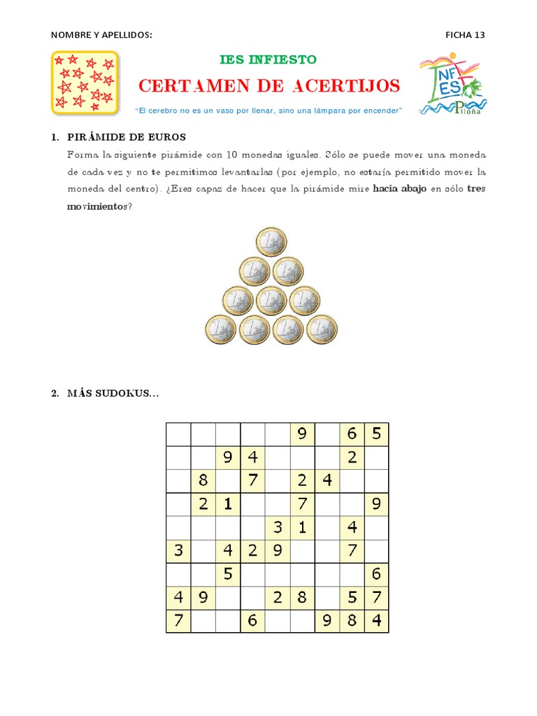 Ficha 13 | PDF