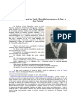 Răspunsul Pr. Prof. Dr. Vasile Gheorghiu La Propunerea de Fixare A Datei Paștelui