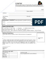 Fmc Employ Forms