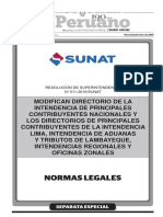 Modifican Directorio de La Intendencia de Principales Contri Resolucion No 011 2016sunat 1336874 1