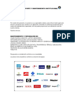 Carta de Presentacion PDF