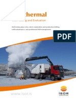 Geothermal Well Testing and Evaluation Services