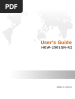 Manual Router Fibra Optica Mitrastar HGW-2501GN-R2
