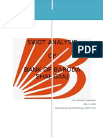 A Report of Bank of Baroda