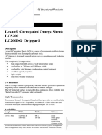 LEXAN CS Omega LC200DG Datasheet