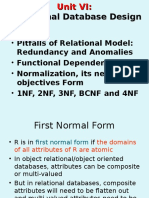 Relational Database Design and Normalization