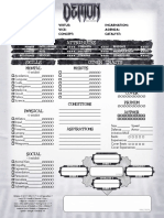 Demon Sheet